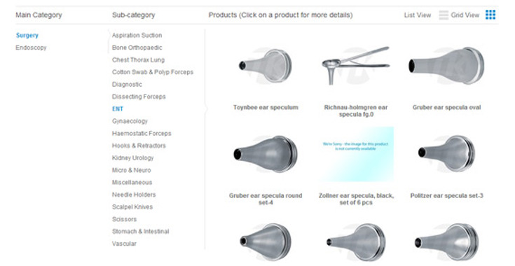 Item Grid View